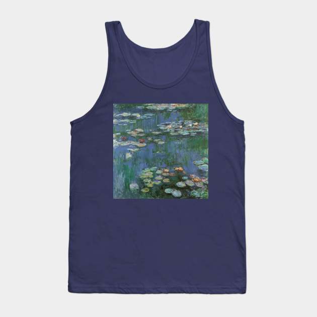 Waterlilies by Claude Monet Tank Top by MasterpieceCafe